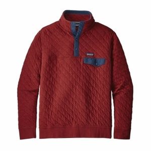 quilted patagonia quarter snap